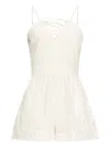 Iro Hina Lace-up Detailed Sleeveless Jumpsuit In Neutrals
