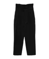 Iro Arrison Pants In Black Wool In Black