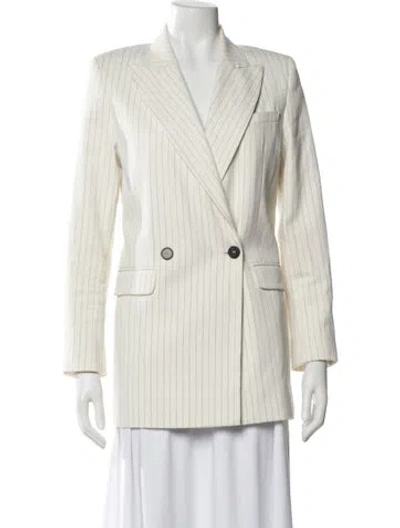 Pre-owned Iro Striped Blazer In Neutral