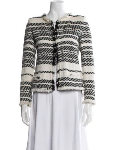 Pre-owned Iro Striped Blazer In Neutral