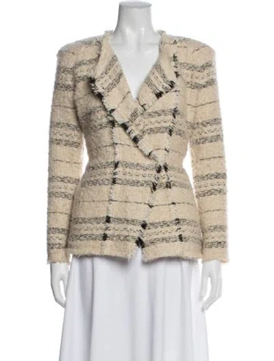 Pre-owned Iro Striped Blazer In Neutral