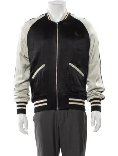 Pre-owned Iro Striped Bomber Jacket W/ Tags In Multi