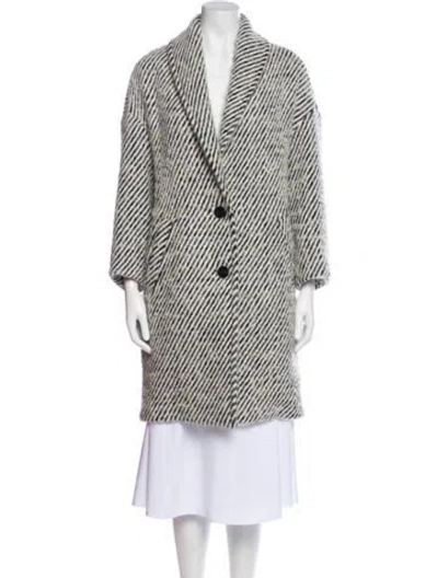 Pre-owned Iro Striped Coat In Multi
