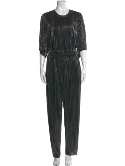 Pre-owned Iro Striped Crew Neck Jumpsuit In Multi
