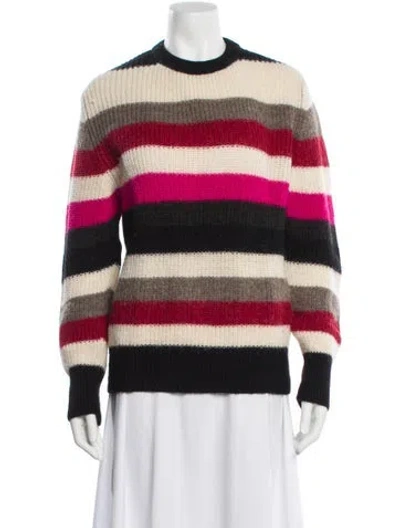 Pre-owned Iro Striped Crew Neck Sweater In Multi