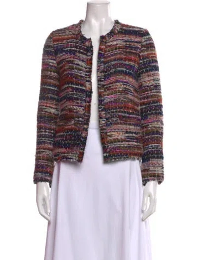 Pre-owned Iro Striped Crew Neck Sweater In Multicolor