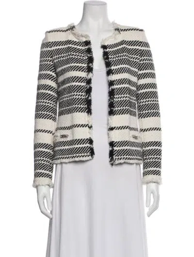Pre-owned Iro Striped Evening Jacket In Neutral