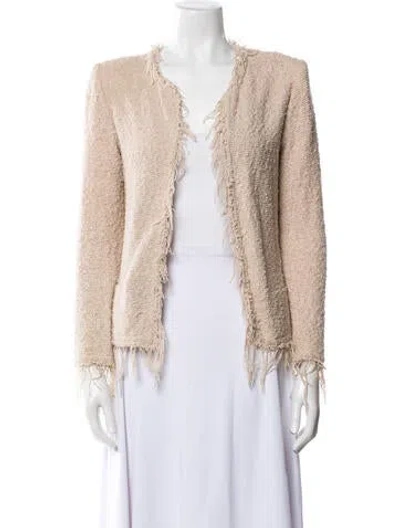 Pre-owned Iro Striped Evening Jacket In Neutral