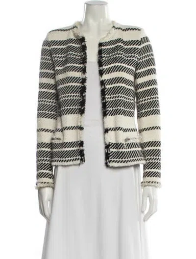 Pre-owned Iro Striped Evening Jacket In Neutral