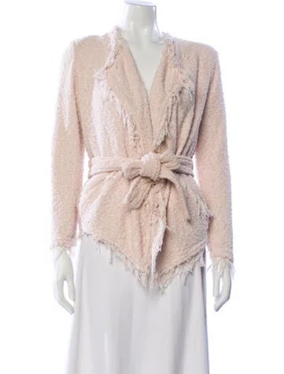 Pre-owned Iro Striped Evening Jacket In Neutral