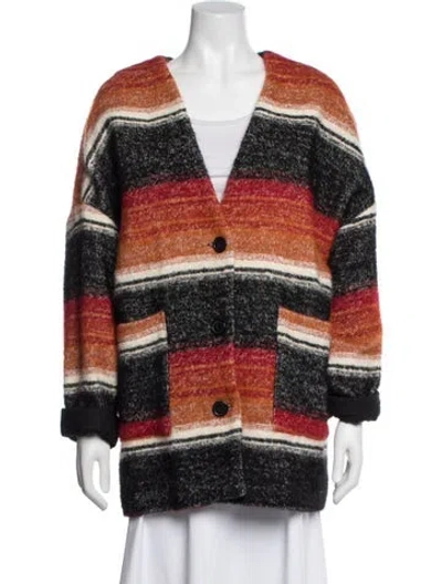 Pre-owned Iro Striped Jacket In Black