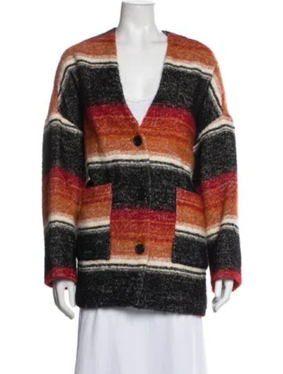 Pre-owned Iro Striped Jacket In Black