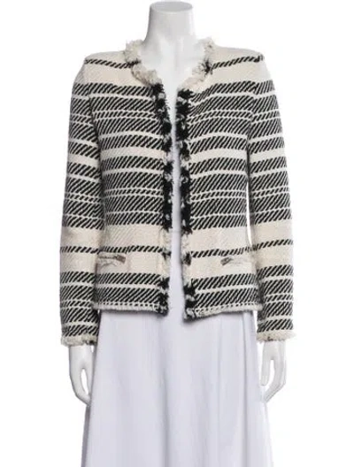 Pre-owned Iro Striped Jacket In Neutral