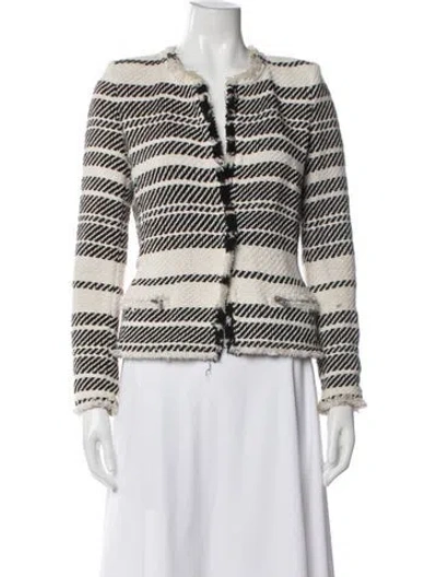 Pre-owned Iro Striped Jacket In Neutrals