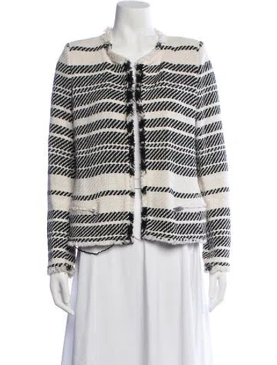 Pre-owned Iro Striped Jacket In Neutrals