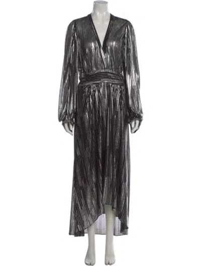 Pre-owned Iro Striped Long Dress In Multi