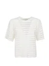 Iro Striped T-shirt In White
