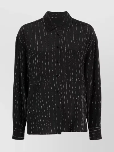 IRO STUDDED SHIRT ALL-OVER PATTERN