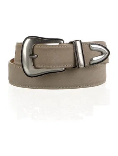 Pre-owned Iro Suede Belt In Neutrals