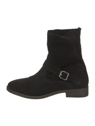 Pre-owned Iro Suede Boots In Black