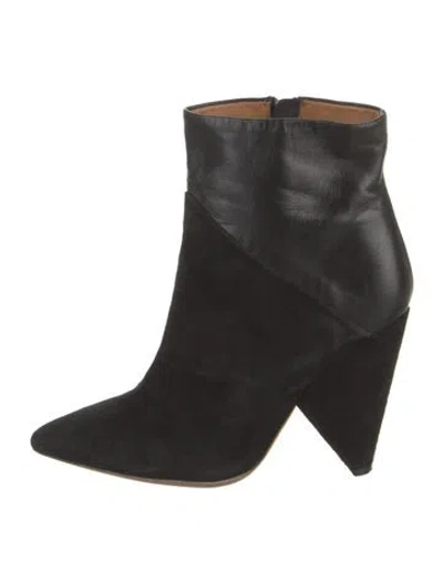 Pre-owned Iro Suede Boots In Black