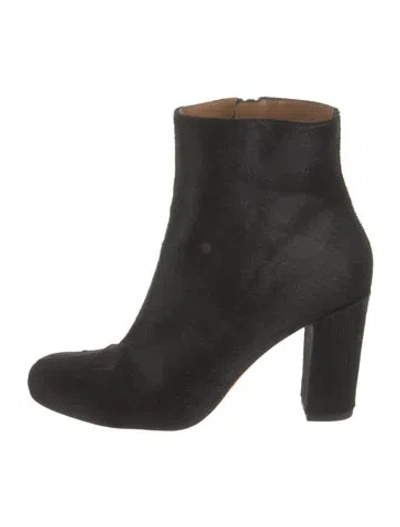 Pre-owned Iro Suede Boots In Black