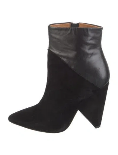 Pre-owned Iro Suede Boots In Black