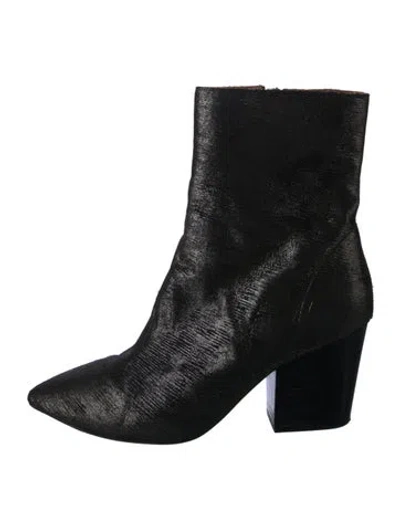 Pre-owned Iro Suede Boots In Black