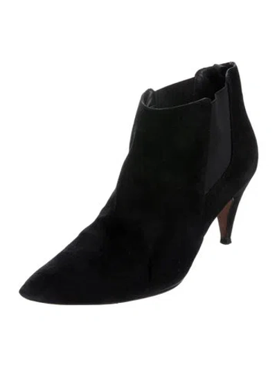 Pre-owned Iro Suede Boots In Black