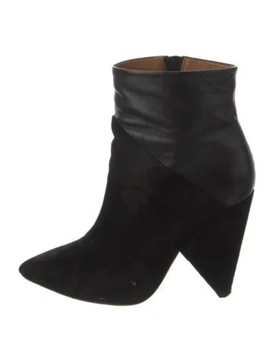 Pre-owned Iro Suede Boots In Black