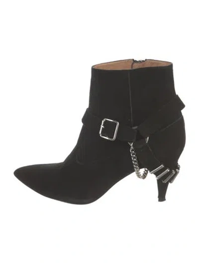 Pre-owned Iro Suede Boots In Black
