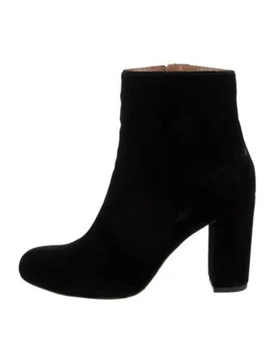 Pre-owned Iro Suede Boots In Black
