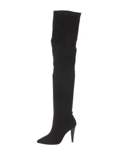 Pre-owned Iro Suede Boots In Black