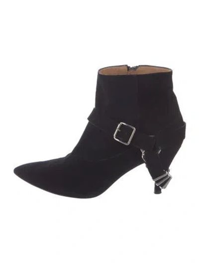 Pre-owned Iro Suede Boots In Blue