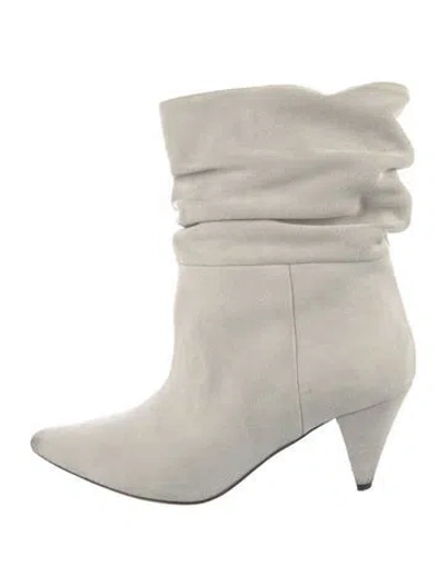 Pre-owned Iro Suede Boots In Gray