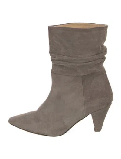 Pre-owned Iro Suede Boots In Gray