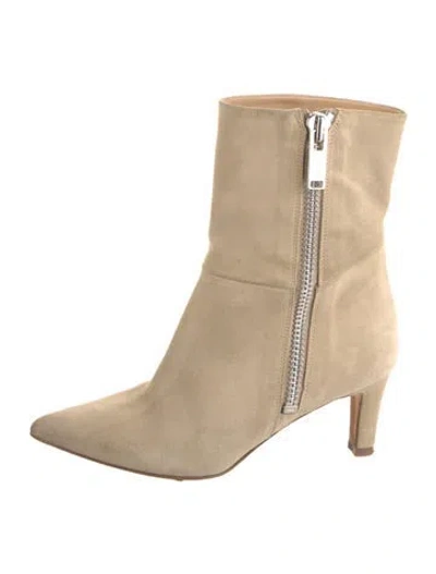 Pre-owned Iro Suede Boots In Neutral