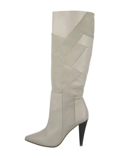 Pre-owned Iro Suede Boots In Neutral