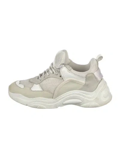 Pre-owned Iro Suede Chunky Sneakers In Neutrals