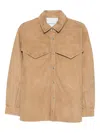 Iro Long Sleeve Shirt In Brown