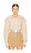 Iro Swana Sweater Beige In Neutral