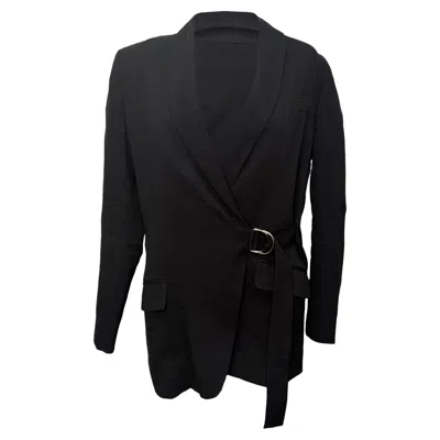 Iro Tailored Blazer In Black Viscose