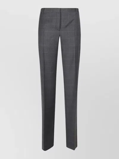 Iro Tailored Suit Trousers Cayana Belt Loops In Gray