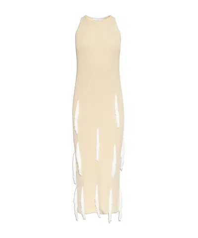 Iro Tassel-decorated Dress In Neutral