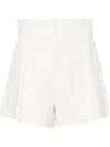 Iro Tesane Jacquard Shorts In Neutrals