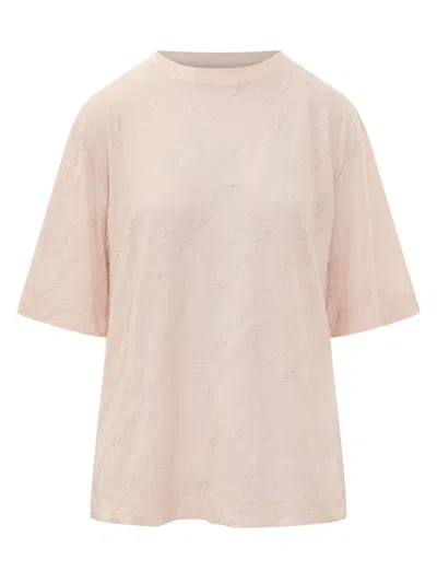 Iro Textured T-shirt For Spring/summer 2026 In Blush