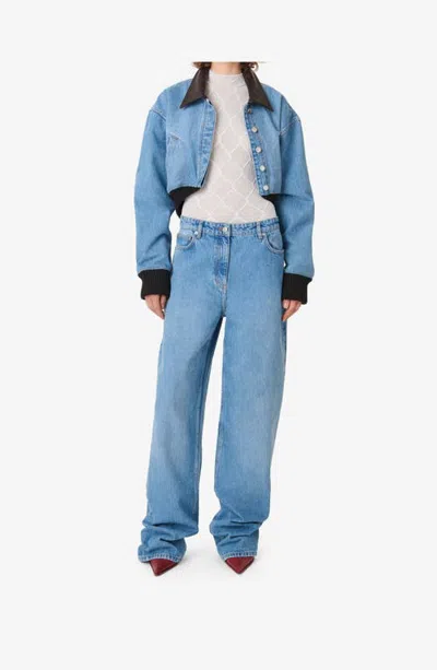 Iro The Audace Denim Jacket In Multi