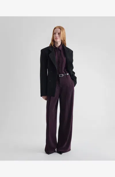 Iro The Comedown Denim Pant In Purple
