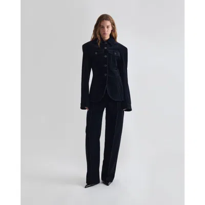 Iro The Moonlight Jacket In Deep Blue