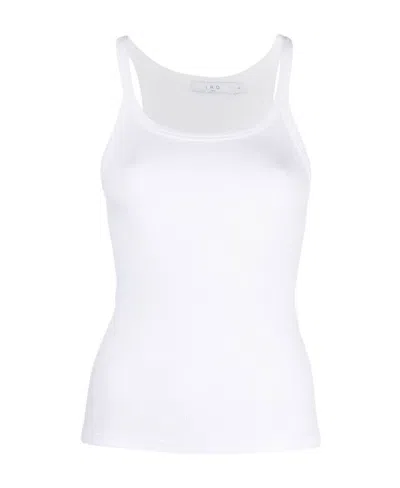 Iro Thin Shoulder Strap Vest In White